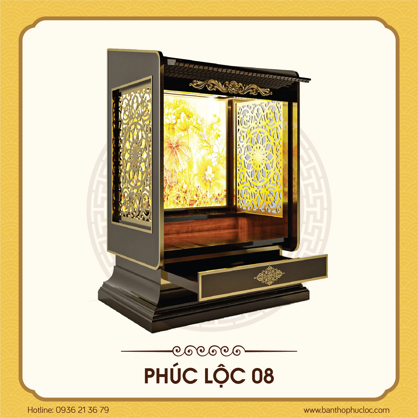 BÀN THỜ THẦN TÀI- THỔ ĐỊA PL08