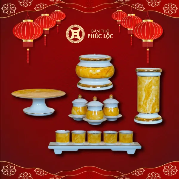 Bộ Đồ Thờ Kim Bảo