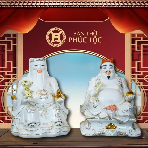 Tượng Tài Địa Bằng Sứ 02