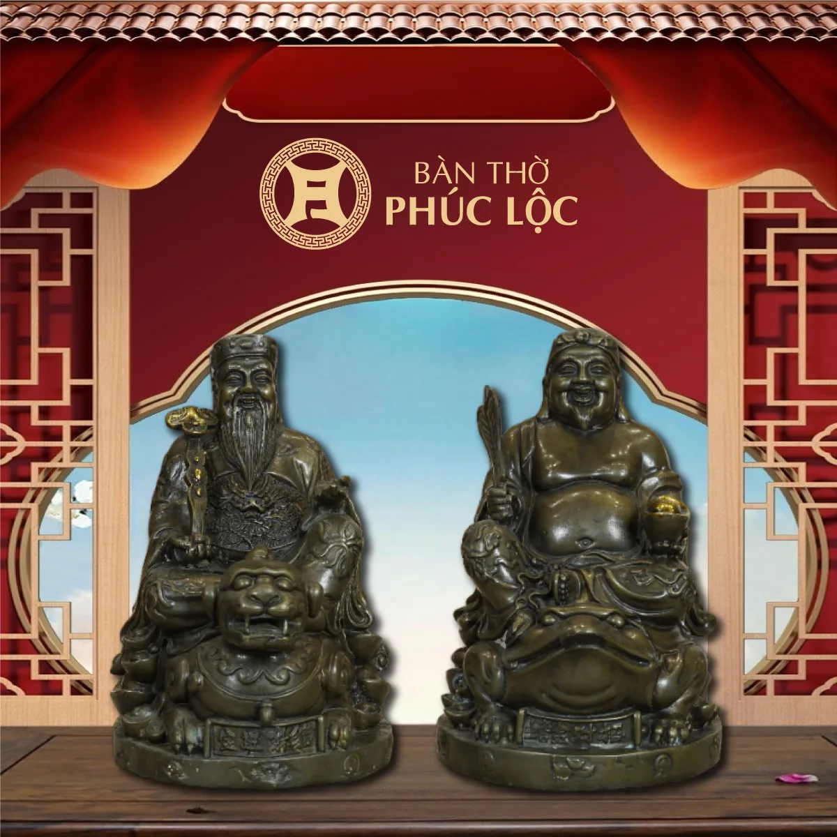Tượng Tài Địa Bằng Đồng 02