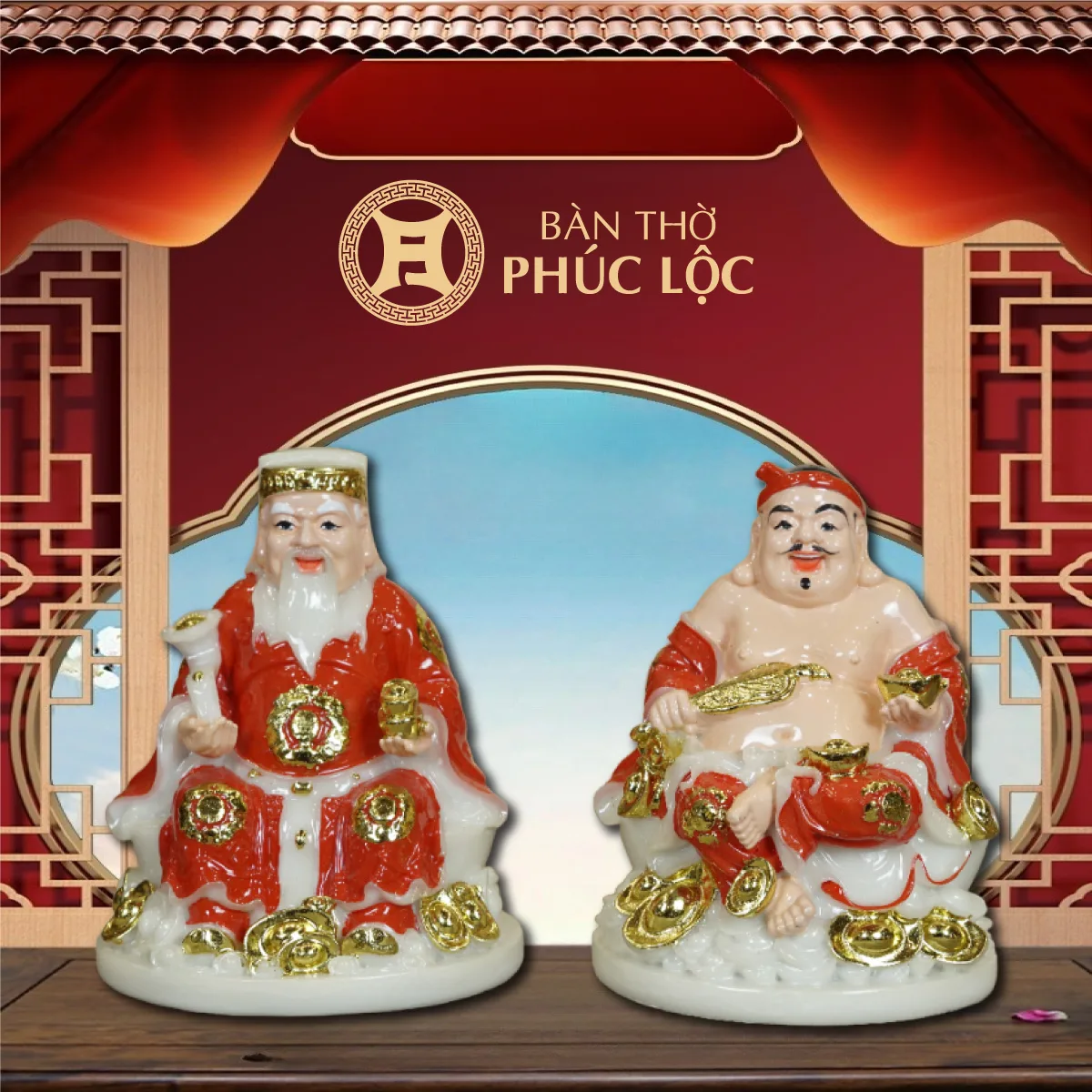 Tượng Tài Địa Bằng Sứ 04