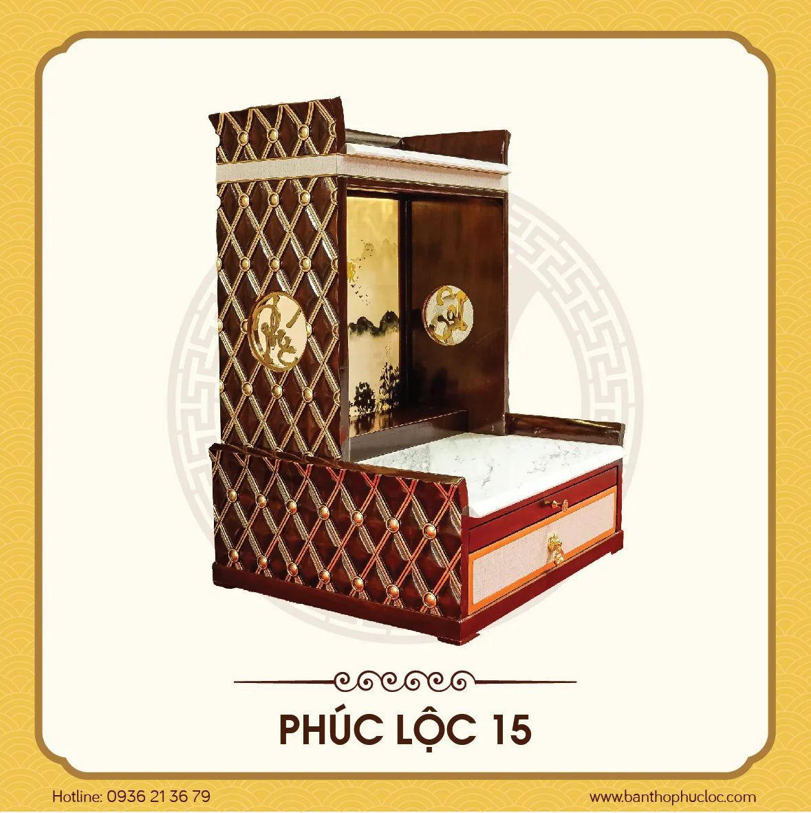 BÀN THỜ THẦN TÀI- THỔ ĐỊA PL15